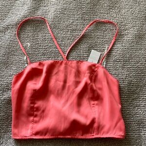 american eagle, size medium/M, coral/pink